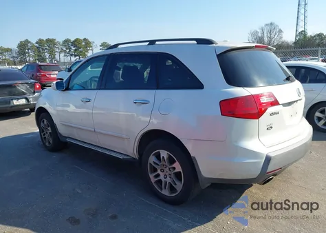 2008 Acura Mdx Technology Package z USA, uszkodzony, nr VIN 2HNYD28678H548302